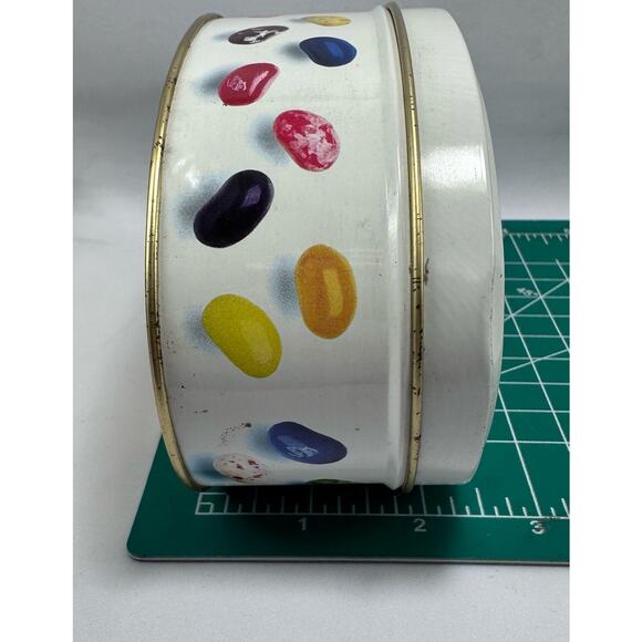 The Original Gourmet Jelly Bean Souvenir Metal Tin Canister 6oz‎ (lil rust) - Picture 3 of 9